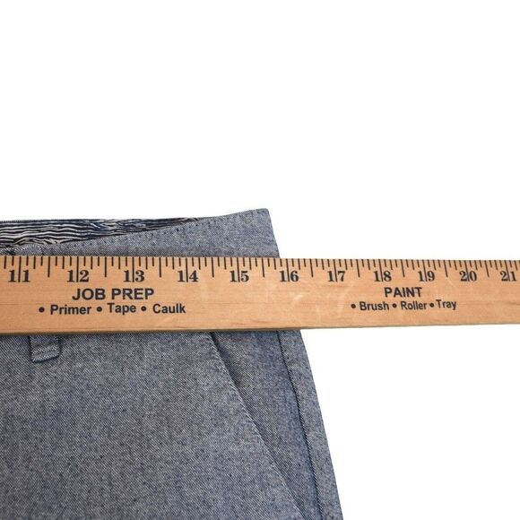 Ted Baker London Blue Gray Pants 30R x 30L Slim Fit Smart Casual Businesscore - Picture 9 of 10